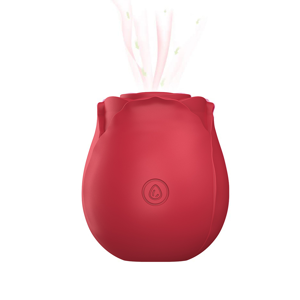 The Red Peach Rose Fantasy Sucking Vibrator Massager - Image 4