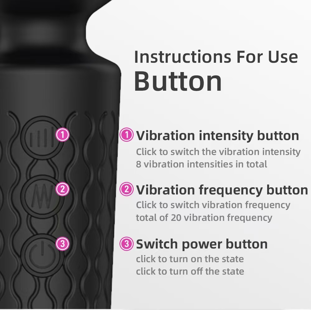 The Red Peach Magic Wand Massager - Image 3