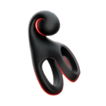 The Red Peach Cock Rings (double rings)